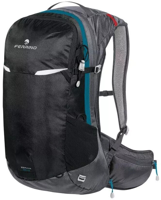 Zaino Montagna Trekking Hiking Escursionismo FERRINO ZEPHYR 22+3 Nero
