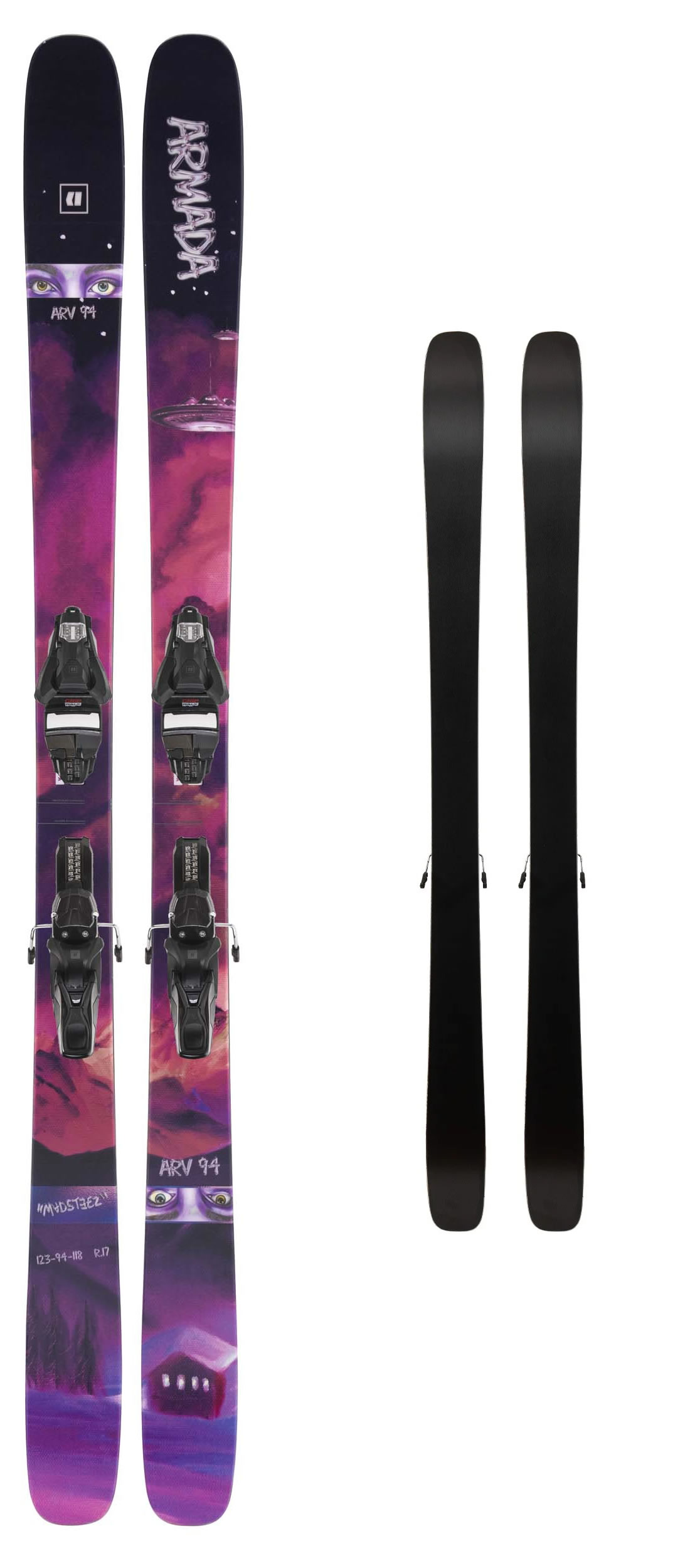 Sci All Mountain  Freestyle ARMADA ARV 94 R + N STRIVE 11 GW  Stagione 2026